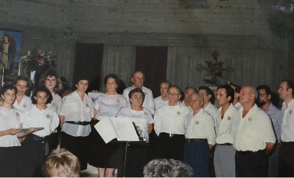 Corale Baracchi - Collezione Biblioteca Comunale G.D. Romagnosi: 18 luglio 1987, Chiesa del Sacro Cuore - Concerto della Corale Baracchi	