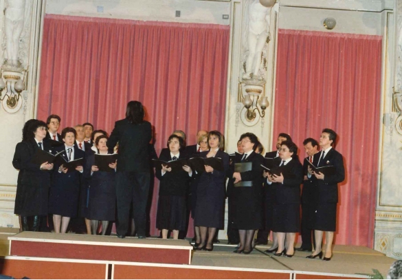 Rassegna di Canto Corale - Collezione Biblioteca Comunale G.D. Romagnosi : 1989 - Sala delle Cariatidi	