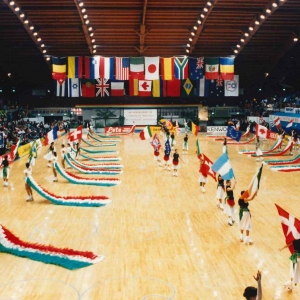 Campionati Mondiali di Pattinaggio Artistico 1994 - Collezione BIblioteca G.D.Romagnosi: 12 ottobre 1994 Palazzetto dello Sport - Cerimonia di inaugurazione dei campionati mondiali