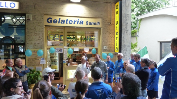 GELATO ARTIGIANALE DELLA GELATERIA SANELLI DI SALSOMAGGIORE TERME: 