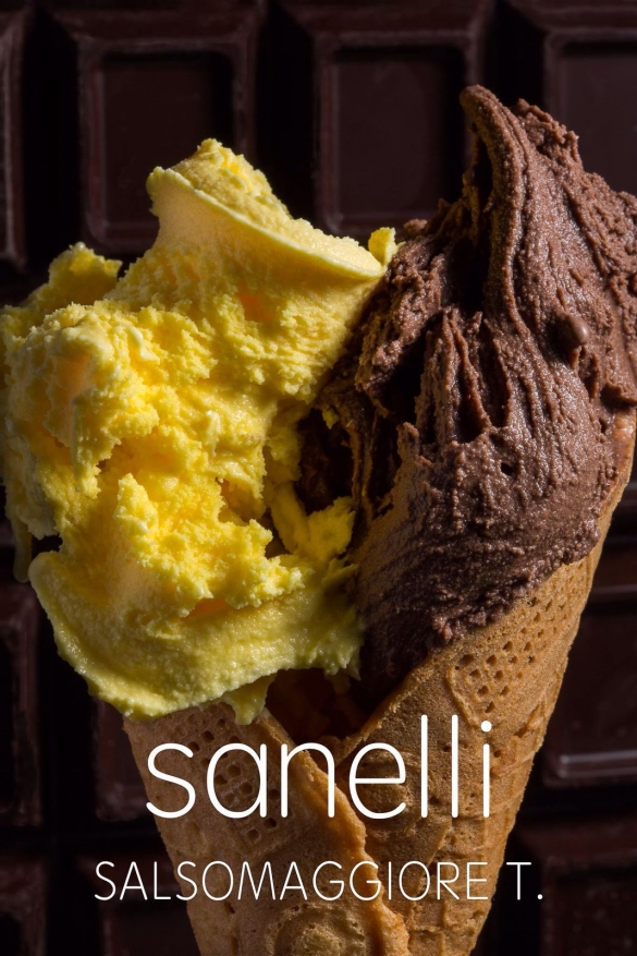 GELATO ARTIGIANALE DELLA GELATERIA SANELLI DI SALSOMAGGIORE TERME: 