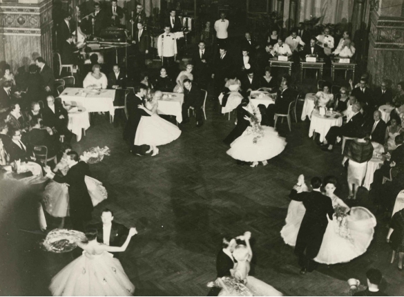 Campionati Sud Europei di Ballo : 16 settembre 1961 - I campionati al Grand Hotel des  Thermes ebbero le riprese televisive