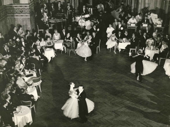 Campionati Sud Europei di Ballo : 16 settembre 1961 - I campionati al Grand Hotel des  Thermes ebbero le riprese televisive