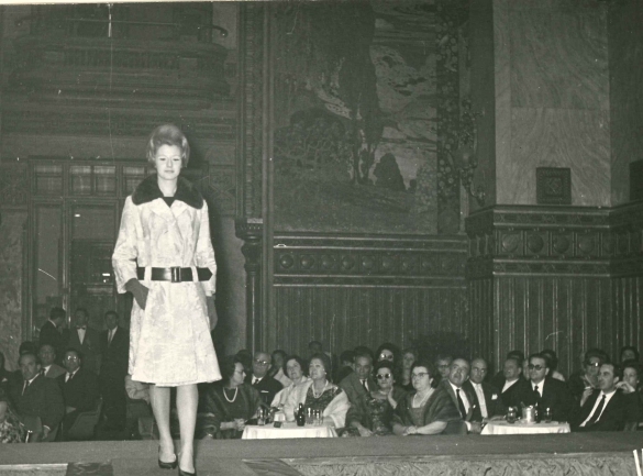 Spettacolo di Alta Moda - Collezione BIblioteca G. D.Romagnosi: 24 settembre 1961 - Premio Nazionale Alta  Moda, Salone Moresco Grand Hotel des Thermes