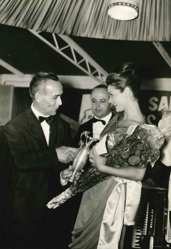 1961 Concorso Nazionale Miss Cinema- Collezione Biblioteca Comunale G.D. Romagnosi: 25 giugno 1961 - Miss Cinema Milla Sonnener