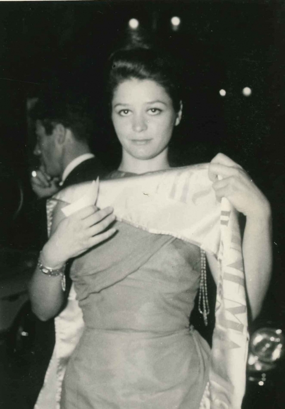1961 Concorso Nazionale Miss Cinema- Collezione Biblioteca Comunale G.D. Romagnosi: 24 giugno 1961 - Milla Sannoner futura Miss Cinema 1961