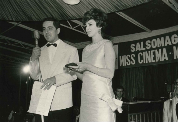 24 giugno 1961 - Le candidate miss, a Tabiano per il carosello autmobilistico: 25 giugno 1961 - Corrado Mantoni presenta il Gran Gala