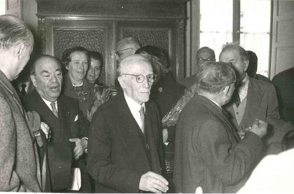 Cittadinanza Onoraria a Luigi Zoja - Collezione Biblioteca Comunale G. D. Romagnosi: 6 Aprile 1956 Palazzo Municipale - L'insigne clinico Prof. Luigi Zoja