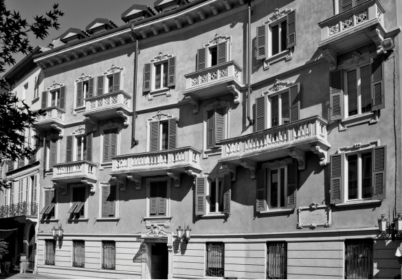 Casa Romagnosi : Facciata della casa natale dove nacque nel 1835 Gian Domenico Romagnosi, illustre filosofo, giureconsulto e patriota