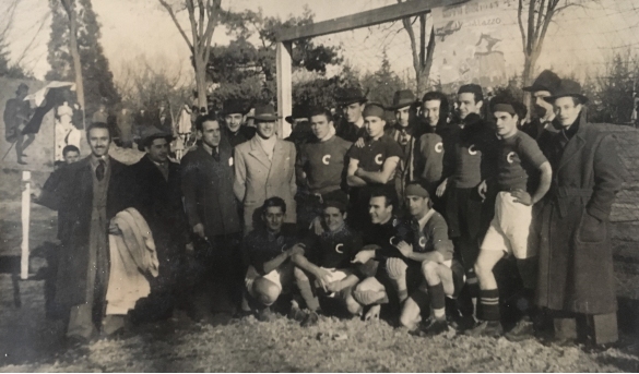 Torneo Calcistico dei Bar: 1948 (data incerta) - La squadra del Bar Castellazzo