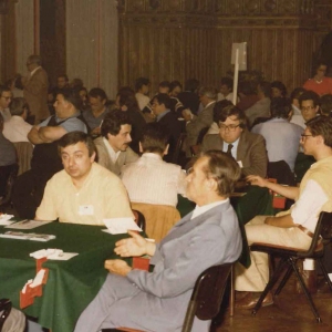 1984 Campionati Italiani Di Bridge a squadre: Il torneo si svolse dal 27 aprile al 1 maggio 1984 al Palazzo dei Congressi