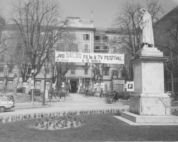 1985 - Salso Film & Tv Festival: Il Palazzo dei Congressi, sede dell'evento
