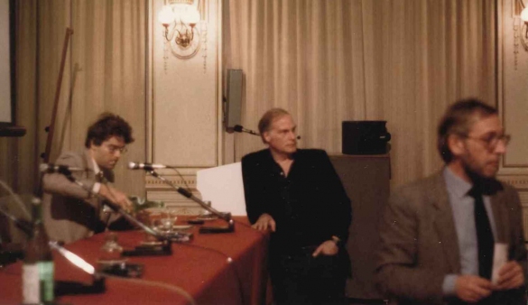 1985- Salso Film & Tv Festival: Seminario in  Sala Pompadour