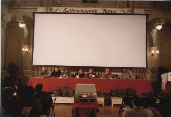 1985- Salso Film & Tv Festival: Il convegno in Sala Cariatidi