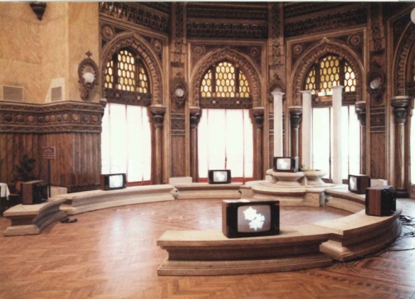 1985- Salso Film & Tv Festival: Video proiezioni nel Salone Moresco