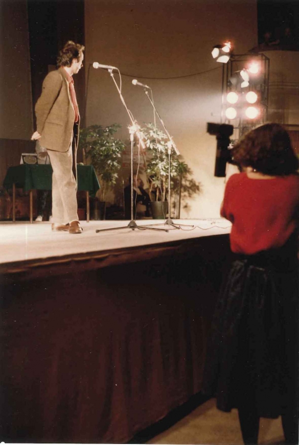 Salso Film & Tv Festival/1985-: Roberto Benigni, attore, comico, regista e sceneggiatore italiano, componente della giuria Concorso Film