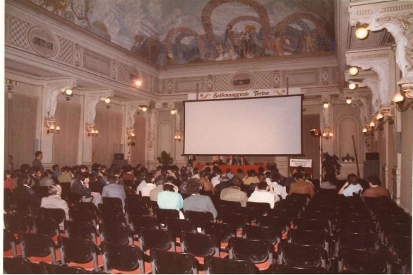 1985-Salso Film & Tv Festival: Il convegno in Sala delle Cariatidi