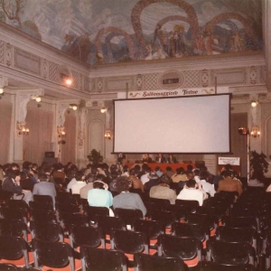 1985-Salso Film & Tv Festival: Il convegno in Sala delle Cariatidi