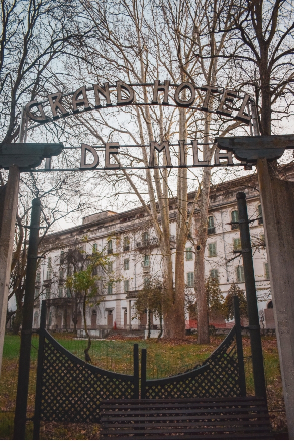 Dettagli dell'Hotel et de Milan : Particolari dell'affascinante Grand Hotel et de Milan, bellezza d'altri tempi..