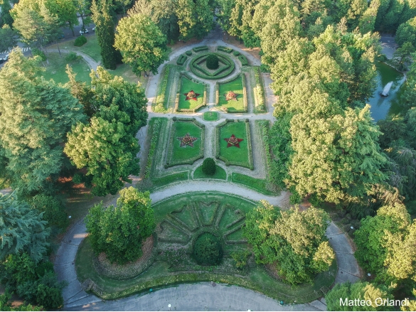 Parco Mazzini: Veduta dall'alto 