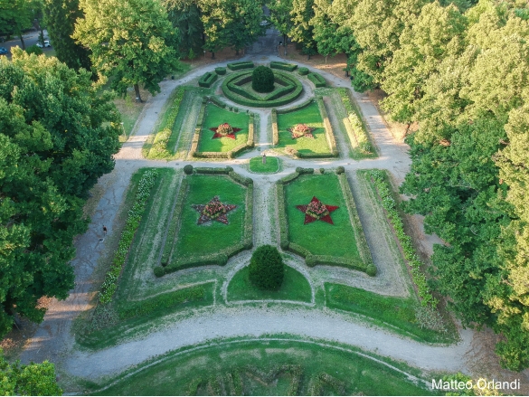 Parco Mazzini: Veduta dall'alto 