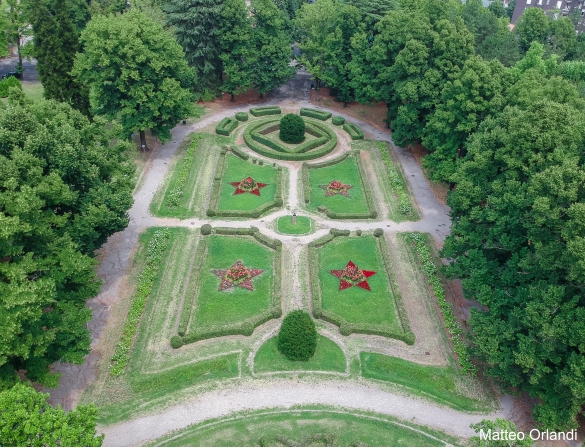 Parco Mazzini: Veduta dall'alto 