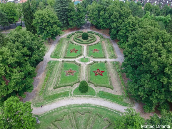 Parco Mazzini: Veduta dall'alto 