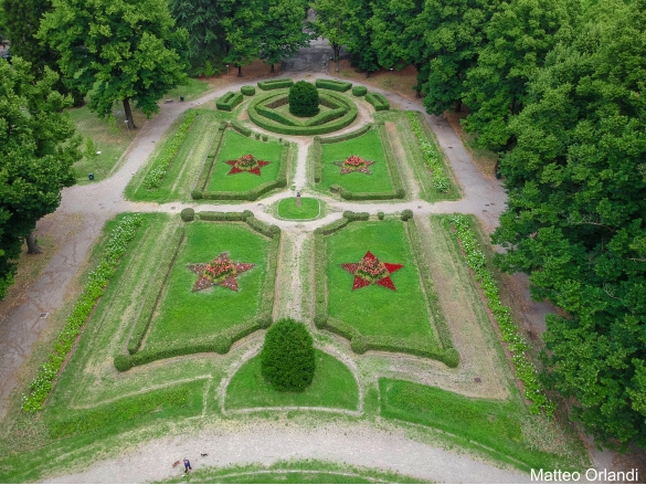 Parco Mazzini: Veduta dall'alto 