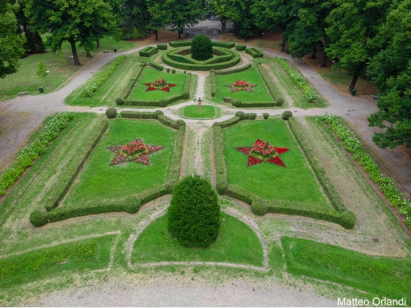 Parco Mazzini: Veduta dall'alto 