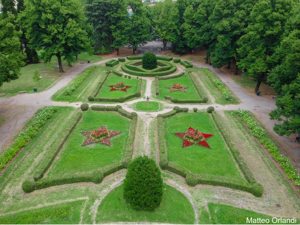 Parco Mazzini: Veduta dall'alto 