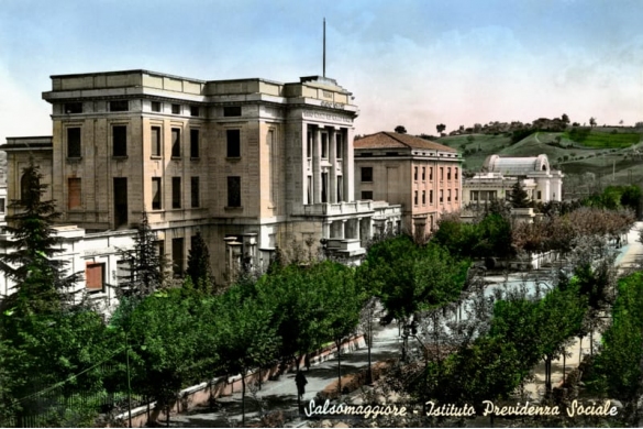 Terme Tommasini: Cartolina d'epoca
