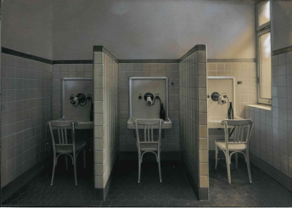 Vecchia Salso - Collezione Fotografica Digitale Famiglia Marzaroli: Primi del Novecento - Grand Hotel Regina, il reparto inalazioni