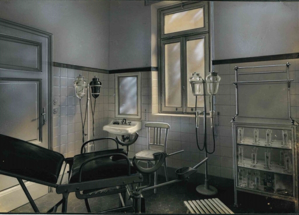Vecchia Salso - Collezione Fotografica Digitale Famiglia Marzaroli: Primi del Novecento - Grand Hotel Regina, ambulatorio medico