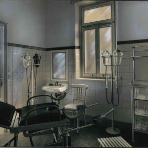 Vecchia Salso - Collezione Fotografica Digitale Famiglia Marzaroli: Primi del Novecento - Grand Hotel Regina, ambulatorio medico