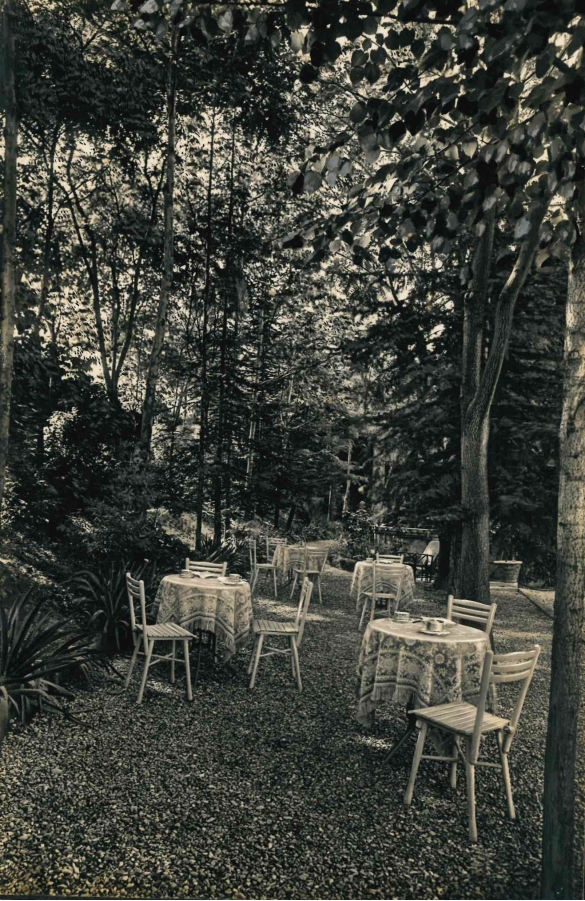 Vecchia Salso - Collezione Fotografica Digitale Famiglia Marzaroli: Primi del Novecento - Grand Hotel Regina, il giardino
