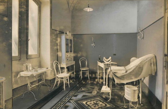 Vecchia Salso - Collezione Fotografica Digitale Famiglia Marzaroli: Primi del Novecento – Albergo Grande Detraz: studio medico