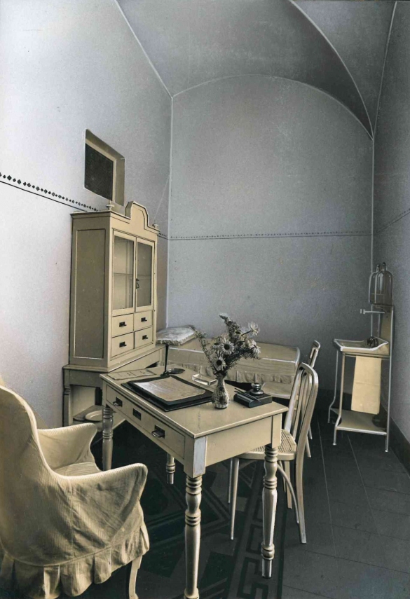 Vecchia Salso - Collezione Fotografica Digitale Famiglia Marzaroli: Primi del Novecento – Albergo Grande Detraz: ambienti interni