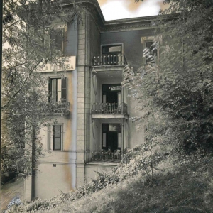 Vecchia Salso - Collezione Fotografica Digitale Famiglia Marzaroli: Primi del Novecento – Albergo Villa Ombrosa, vista laterale