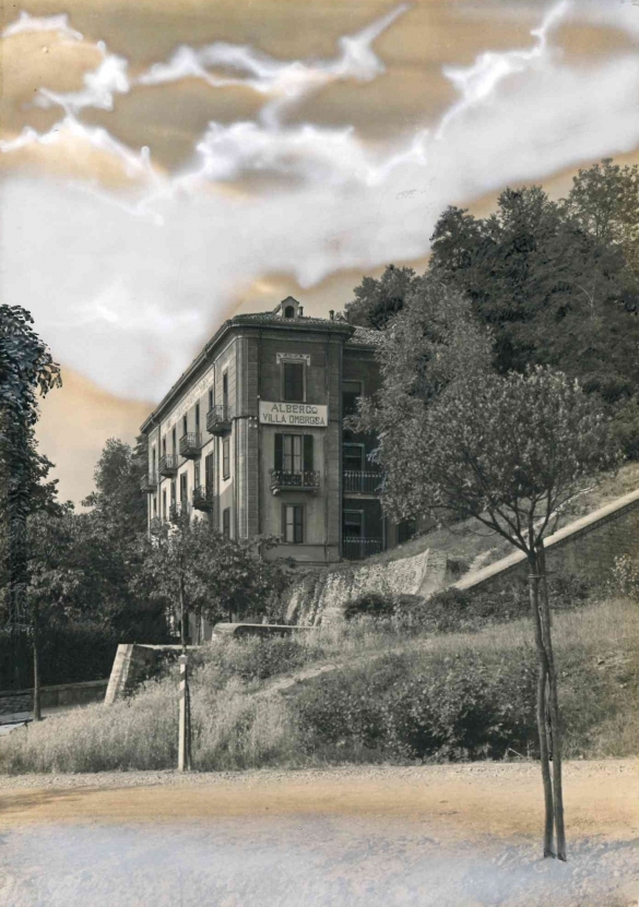 Vecchia Salso - Collezione Fotografica Digitale Famiglia Marzaroli: Primi del Novecento – Albergo Villa Ombrosa, vista prospettica
