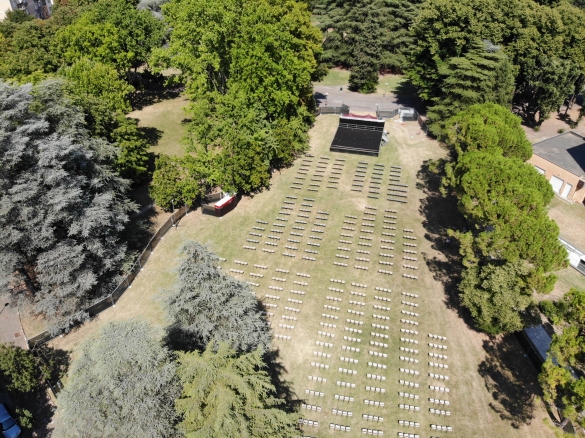 L'arena estiva di parco Mazzini: location di eventi estivi all'aperto