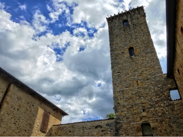 Castello di Contignaco - Fortezza degli Aldighieri: Particolare della Torre