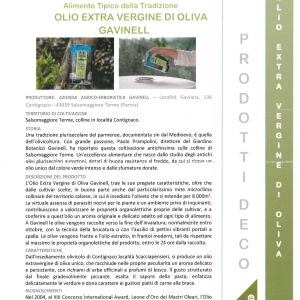 PRODOTTI DECO - OLIO EXTRAVERGINE DI OLIVA GAVINELL