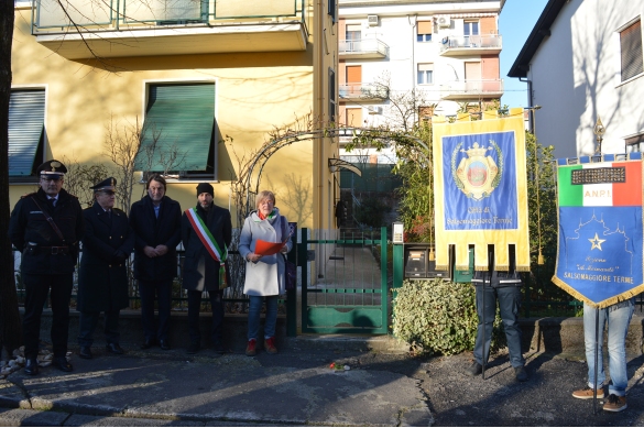 Posa Pietre d'Inciampo: Giornata della Memoria 2024