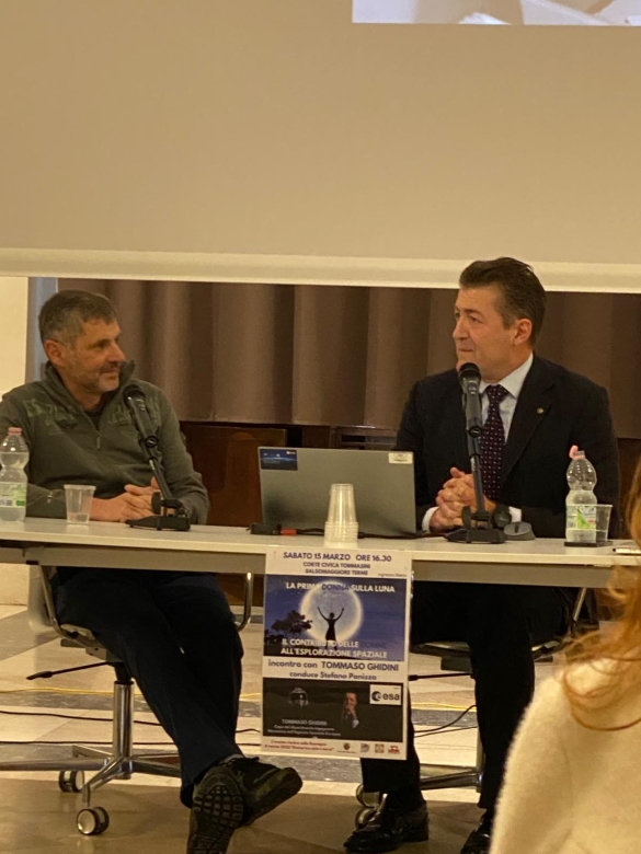 La prima donna sulla luna: Incontro con Tommaso Ghidini, all'interno della rassegna 