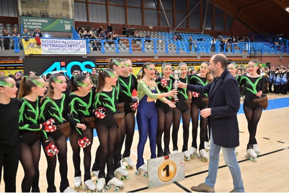 Rassegna Nazionale AICS Pattinaggio Artistico 2025: Gruppi di Spettacolo e Sincronizzato 