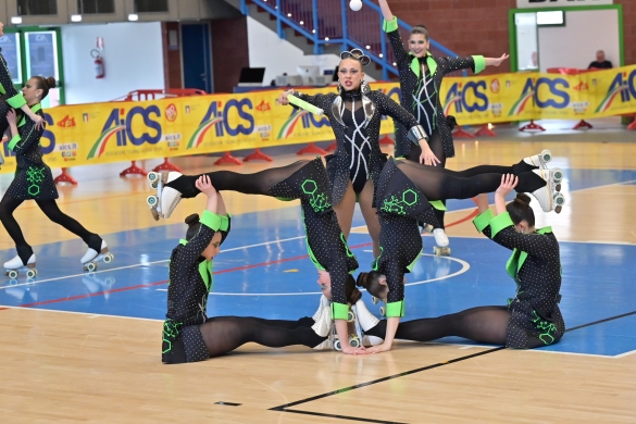Rassegna Nazionale AICS Pattinaggio Artistico 2025: Gruppi di Spettacolo e Sincronizzato 