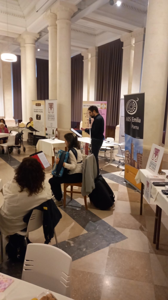 San Vitale 2025: “Storie di donne e di vini del territorio”  (organizzato da Pro Loco e 365 volte donna, in collaborazione con: AIS, Associazione donne del vino, Consorzio del Parmigiano Reggiano, Forno Pongolini)