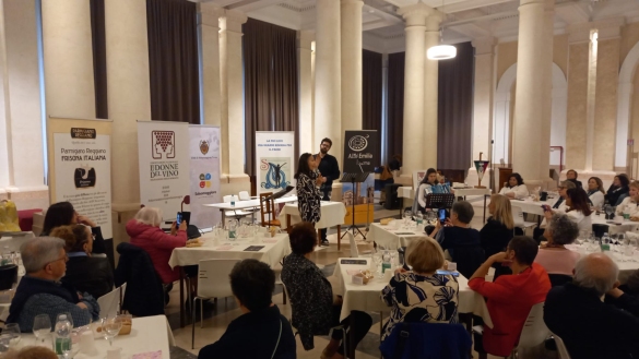 San Vitale 2025: “Storie di donne e di vini del territorio”  (organizzato da Pro Loco e 365 volte donna, in collaborazione con: AIS, Associazione donne del vino, Consorzio del Parmigiano Reggiano, Forno Pongolini)