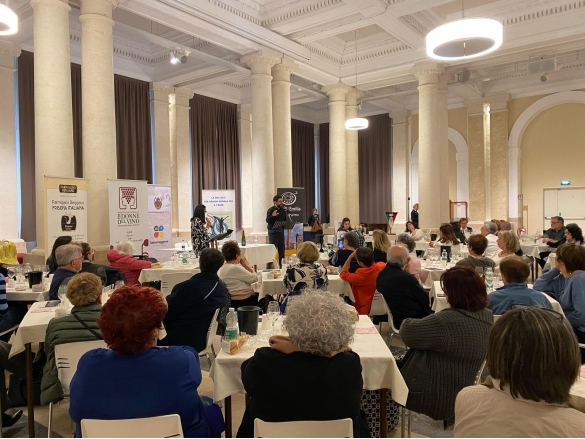 San Vitale 2025: “Storie di donne e di vini del territorio”  (organizzato da Pro Loco e 365 volte donna, in collaborazione con: AIS, Associazione donne del vino, Consorzio del Parmigiano Reggiano, Forno Pongolini)