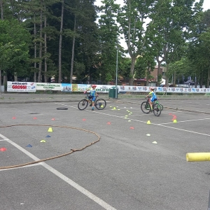 Percorso di abilità per bambini in bicicletta: Pomeriggio a Salsomaggiore con 